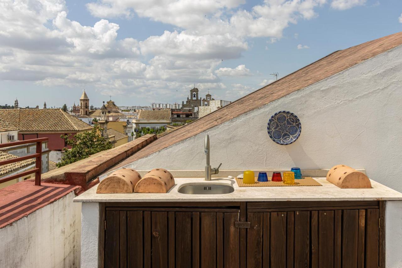 Top Atico Plaza Del Arenal - Gran Terraza - Vistas - Solarium Jerez de la Frontera Exteriér fotografie
